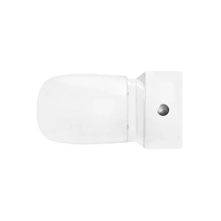 Унитаз-компакт напольный Sanita Luxe Quadro Slim QDRSLCC01151022, белый