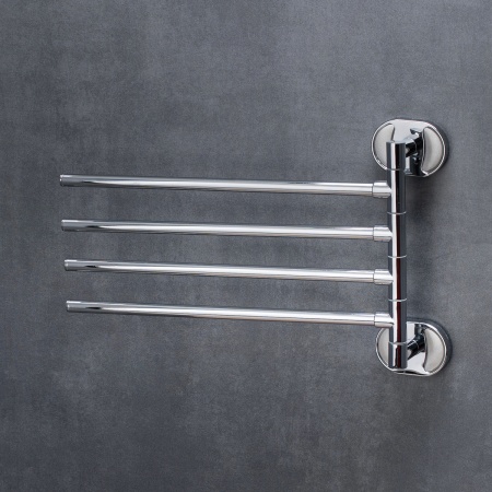 Держатель для полотенец поворотный четверной PMC A1026