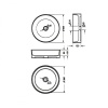 Умывальник накладной Sanita Luxe Best Slim 40 BST40SLWB01S, белый Умывальник накладной Sanita Luxe Best Slim 40 BST40SLWB01S, белый