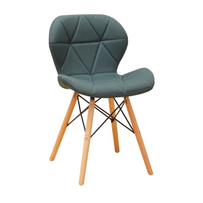 Комплект кухонных стульев Gudzon BML-046 4 штуки:синий ткань
