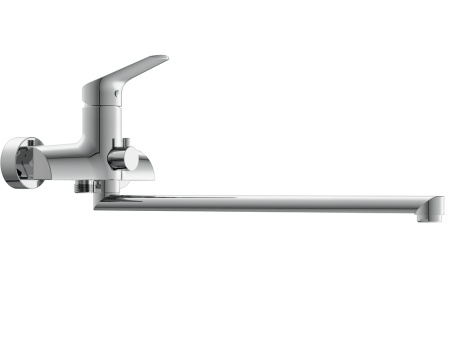 Смеситель для ванны с длинным изливом однорычажный Cersanit Flavis 64093