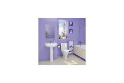 Умывальник Santeri Вест 57 подвесной, белый. Есть дефект. Распродажа