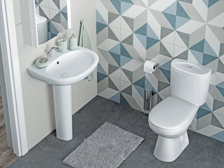 Унитаз-компакт Santek Анимо, белый 1WH110038