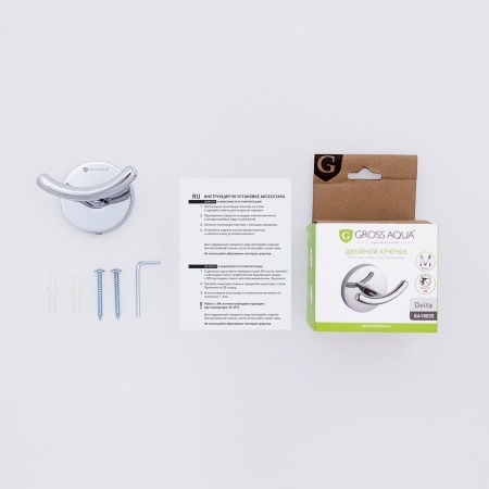Крючок двойной Gross Aqua Delta GA18035. Акция