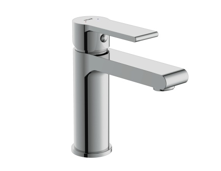 Смеситель для раковины однорычажный клик клак Cersanit Brasko 63020