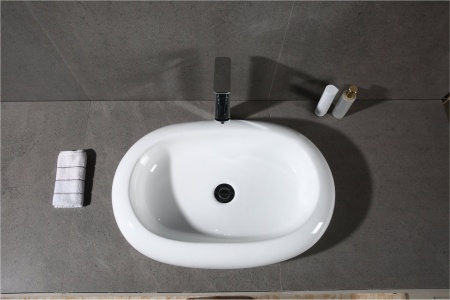 Умывальник накладной Grossman GR-3011 64*44*11, белый