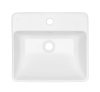 Умывальник накладной Акватон Geometry, белый WQ8A37000000004