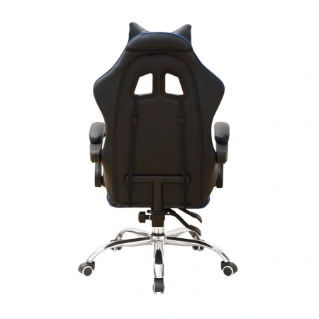 Кресло Presto Геймер черно-синий BMG-01