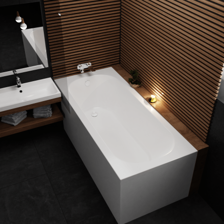 Ванна акриловая Centrum Bonito home Salsa  170X70 в комплекте с ножками противоскользящий