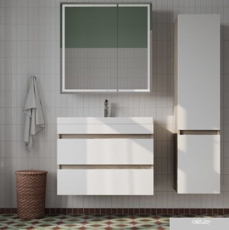 Пенал подвесной 35 см Iddis Zodiac, белый ZOD35A0i97