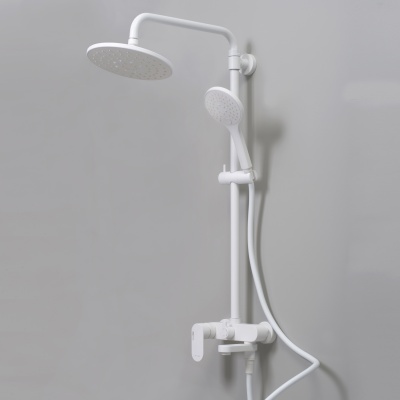 Душевой комплект со смесителем Wassercraft, белый A18501