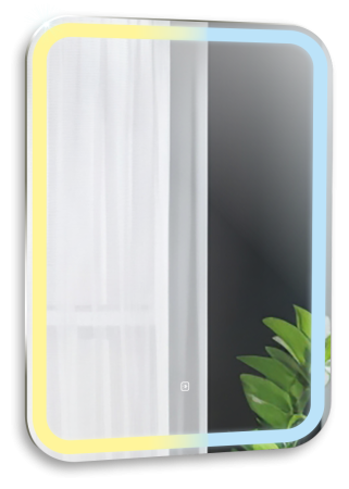 Зеркало Silver Mirrors Мальта-ТХ 550х800 (сенсорный выключатель, тепл.холод.свет)