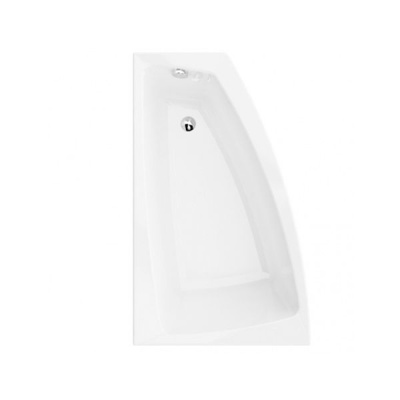 Ванна акриловая левая с ножками без панели Cersanit LORENA белая 150х90 S301-084