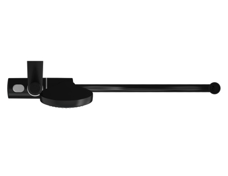 Душевой гарнитур (стойка) 3 режима шланг 200 PVC черный Cersanit Neno 63696