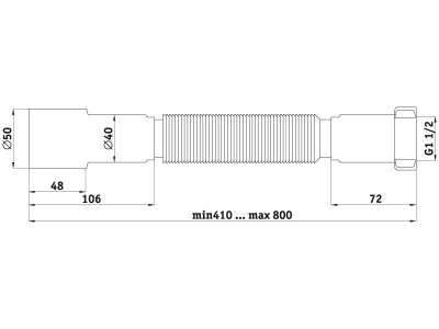 Гибкая труба Ани Пласт 1/2 K106
