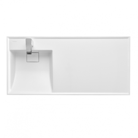 Умывальник над стиральной машиной Акватон Лондри 105 левая, белый 1A72833KLH01L