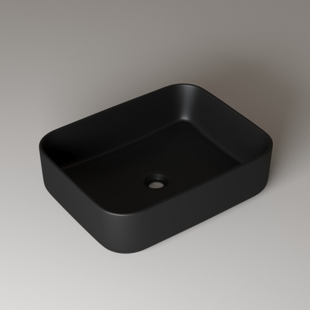 Умывальник накладной Iddis Bridge 50 BRIBM05i27, черный. Образец. Распродажа