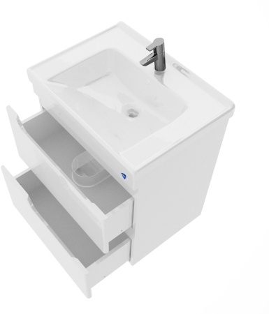Тумба подвесная АВН Milano 80 с встраиваемым умывальником Керамин Эридан 80. Распродажа