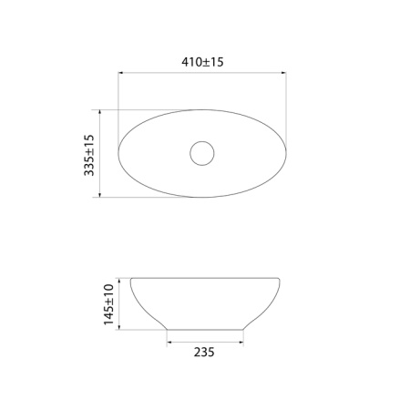 Умывальник накладной Iddis Cloud 41 CLOWS06i27, белый. Распродажа Образец