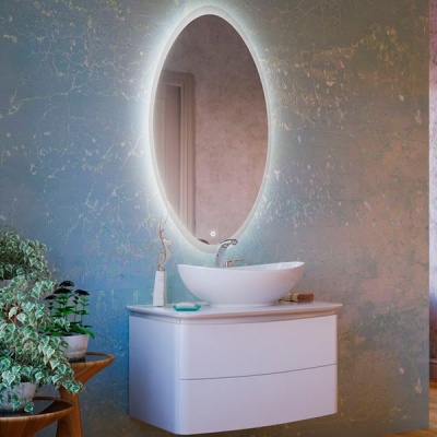 Зеркало сенсорное с подсветкой Raval Moon 60 Moo.02.60/W 60*104,5. Акция
