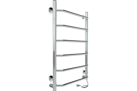 Полотенцесушитель Indigo Roof Lux б/п (electro) 80/50 (таймер, скр.монтаж, унив.подкл.R/L, Полиров.) LCRLE80-50Rt