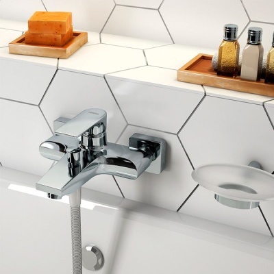 Смеситель для ванны Ferro Algeo Square BAQ1