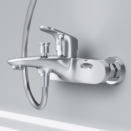 Смеситель для ванны AM.PM Like F8010000 хром