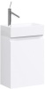 Тумба подвесная AQWELLA Леон-МР Т4/W с умывальником Unam 220 (Ln-MP.01.04/W+T1.04.04D)