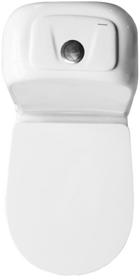 Унитаз-компакт напольный Sanita Самарский эконом SMRSACC01090111, белый