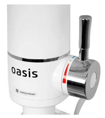 Кран-водонагреватель проточный вертикальный Oasis KP-P (X)