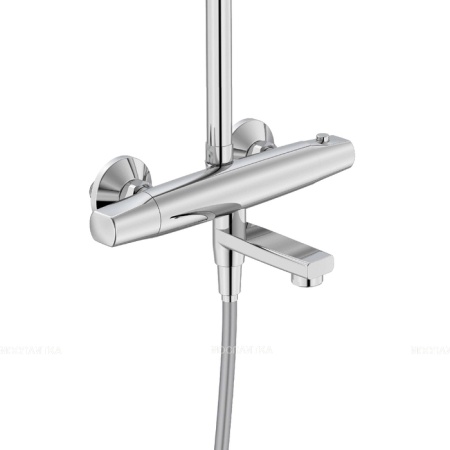 Душевая система Iddis Torr TORSBBTi06-S с термостатическим смесителем с верхним душем