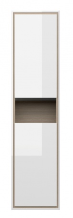 Шкаф-пенал настенный Cersanit LOUNA 35 универсальный белый SL-LOU/Wh