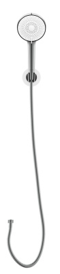Душевой гарнитур (держатель лейки) 3 режима шланг 150 металл круг Cersanit Ferro 64086