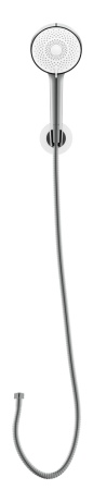 Душевой гарнитур (держатель лейки) 3 режима шланг 150 металл круг Cersanit Ferro 64086