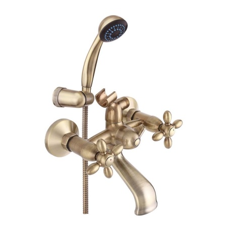 Смеситель для ванны Rubineta Venecia V 1 CROSS br