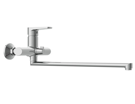 Смеситель для ванны с длинным изливом однорычажный Cersanit Moduo 64098