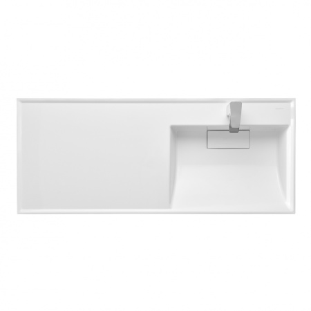 Умывальник над стиральной машиной Акватон Лондри 120 правая, белый 1A72243KLH010