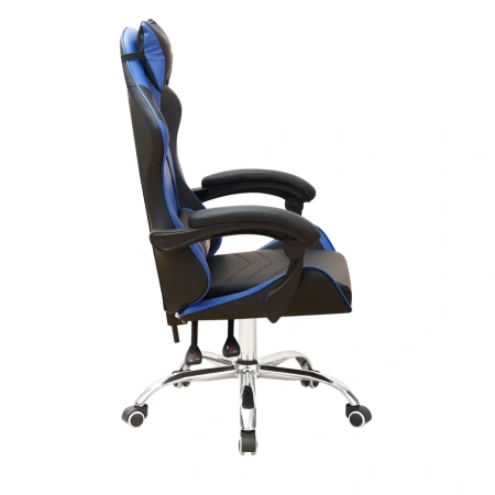 Кресло Presto Геймер черно-синий BMG-01