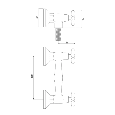 Смеситель для душа PMC РМС-Л2-003