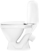 Унитаз-компакт напольный Sanita Виктория эконом VICSACC01090111, белый