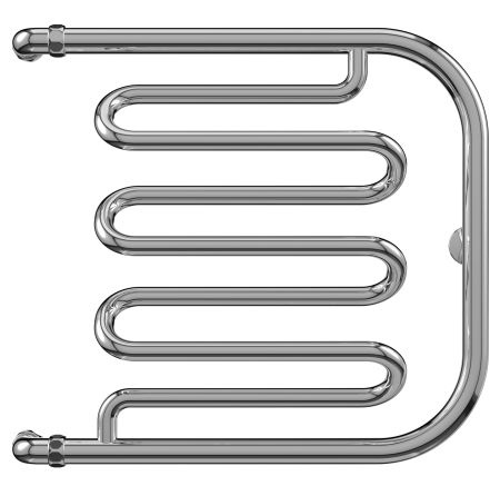 Полотенцесушитель Водяной Terminus Фокстрот Лиана 500х500