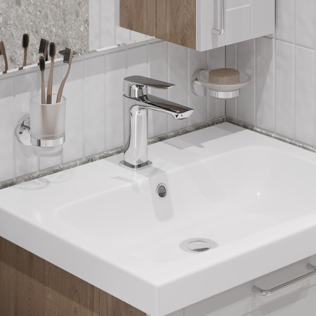 Комплект смесителя для ванны и раковины Iddis Sign