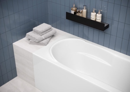 Ванна акриловая с ножками Bonito Home MALVA 170*70, белый BH-MA-204-170/St