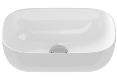 Умывальник накладной Cersanit MODUO 50 SQUARE на столешницу, 0 отв., белый A63570