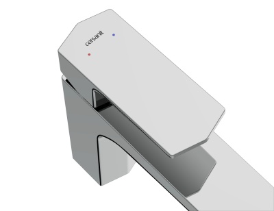 Смеситель для раковины однорычажный клик клак Cersanit Wisla 63055