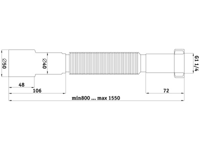 Гибкая труба Ани Пласт 1/4 K216