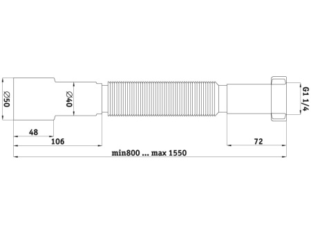 Гибкая труба Ани Пласт 1/4 K216