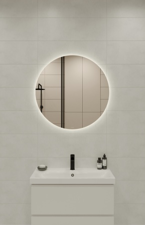Зеркало Cersanit Eclipse smart 80x80 с подсветкой круглое 64143