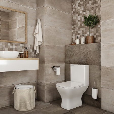 Унитаз безободковый с сиденьем дюропласт Iddis Torr TORRDSEi24. Распродажа Образец