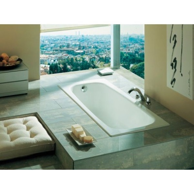 Чугунная ванна с ножками Roca Continental 150x70 A21291300R